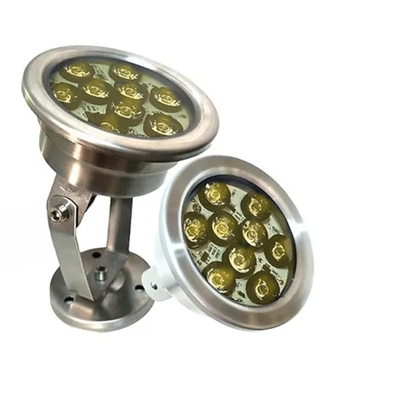 9 Ledli Süs Havuz Lambası Sarı