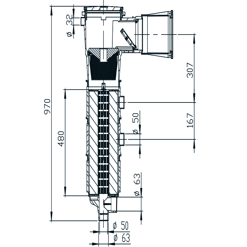 Astralpool Filtreli Skimmer Liner