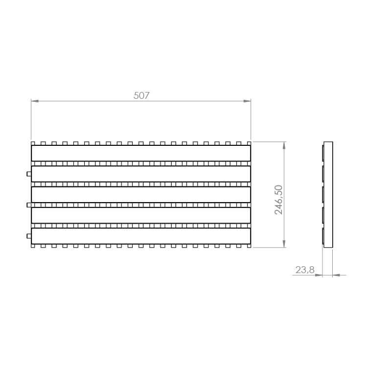 Blok Havuz Kenar Izgarası