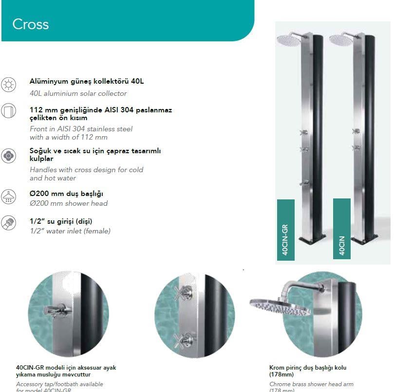 Crm Cross Havuz Duşu
