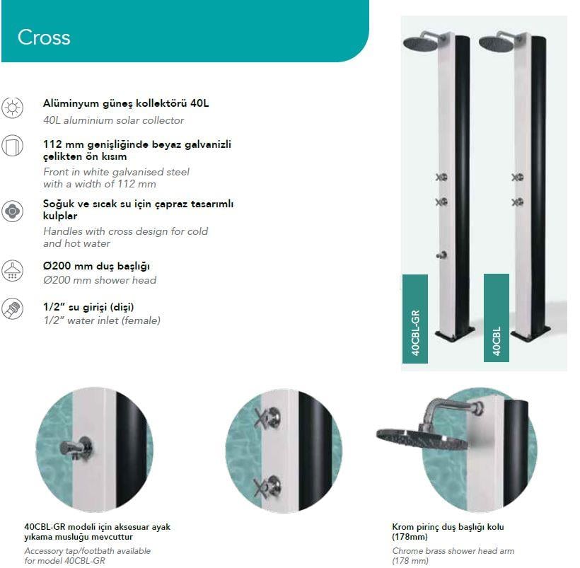 Crm Cross Havuz Duşu