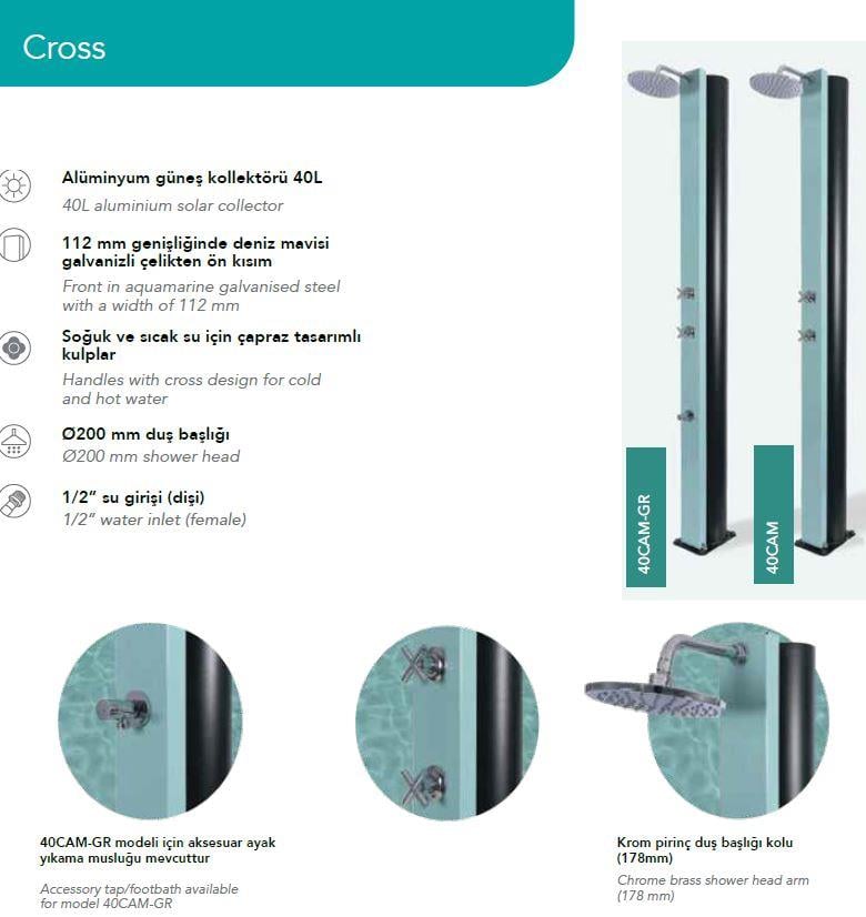 Crm Cross Havuz Duşu