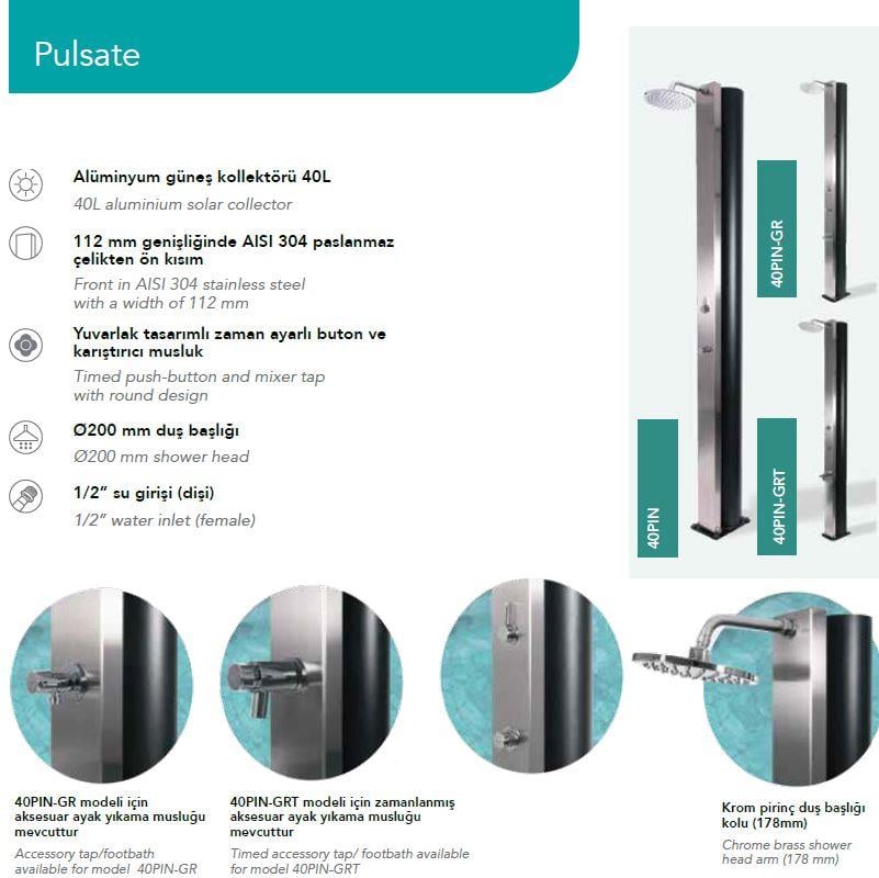 Crm Pulsate Havuz Duşu