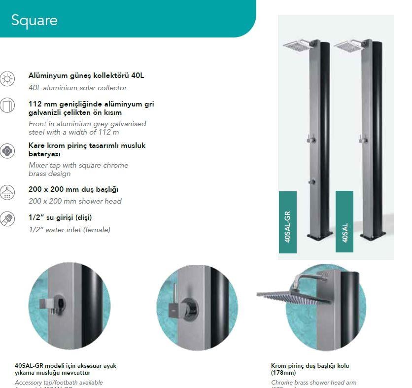 Crm Square Havuz Duşu