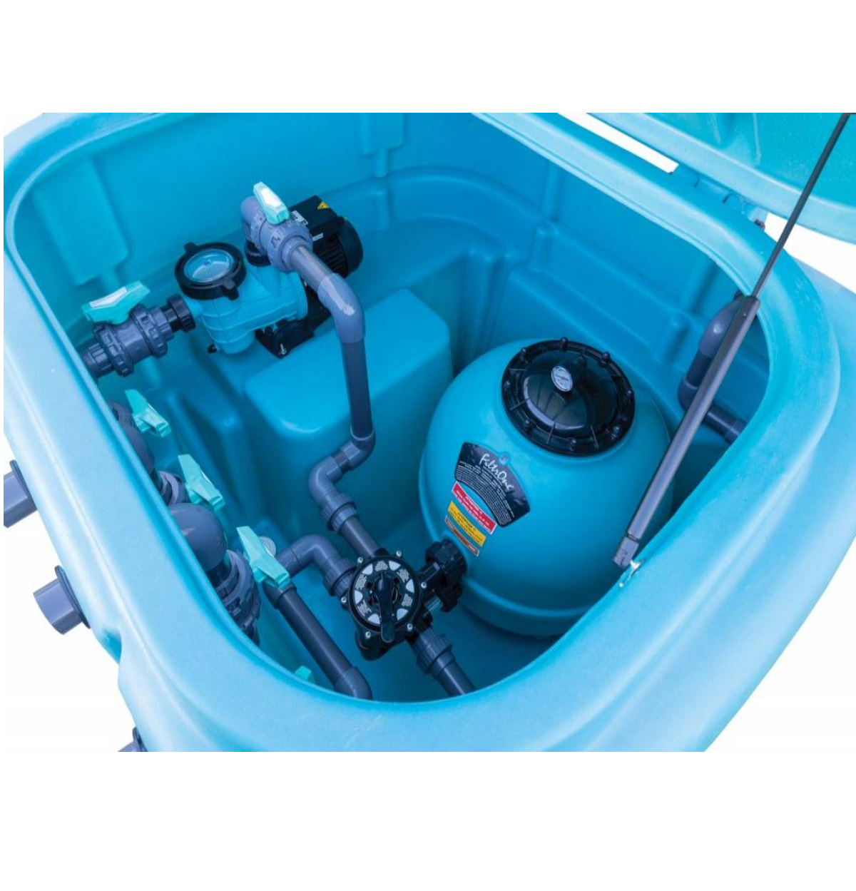 Havuz Kabinli Filtrasyon Seti