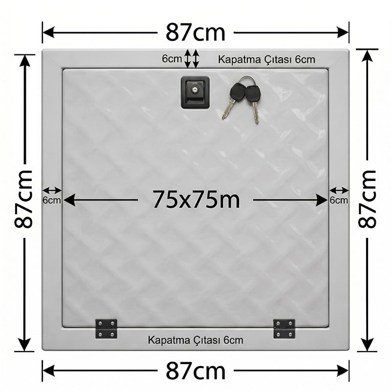 Havuz Kapağı 75x75