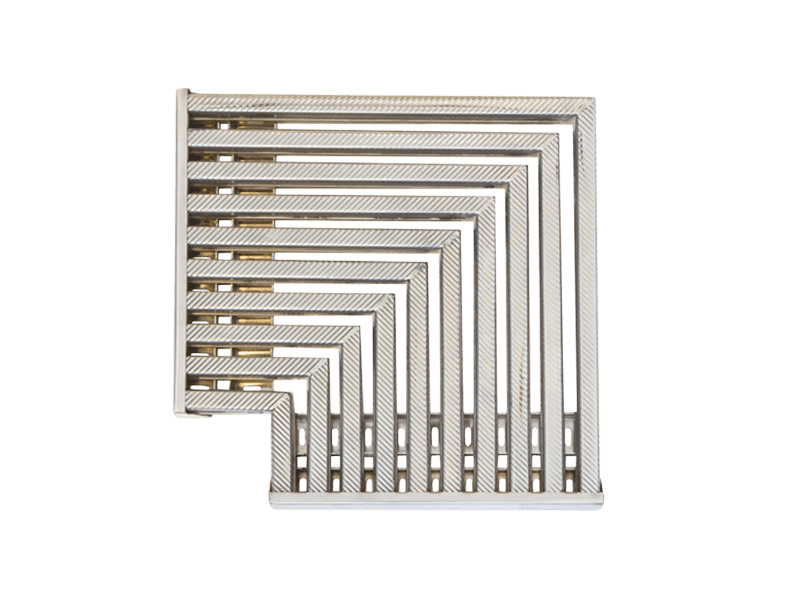 Paslanmaz 304-316 Kalite 25cm Köşe Parçalar