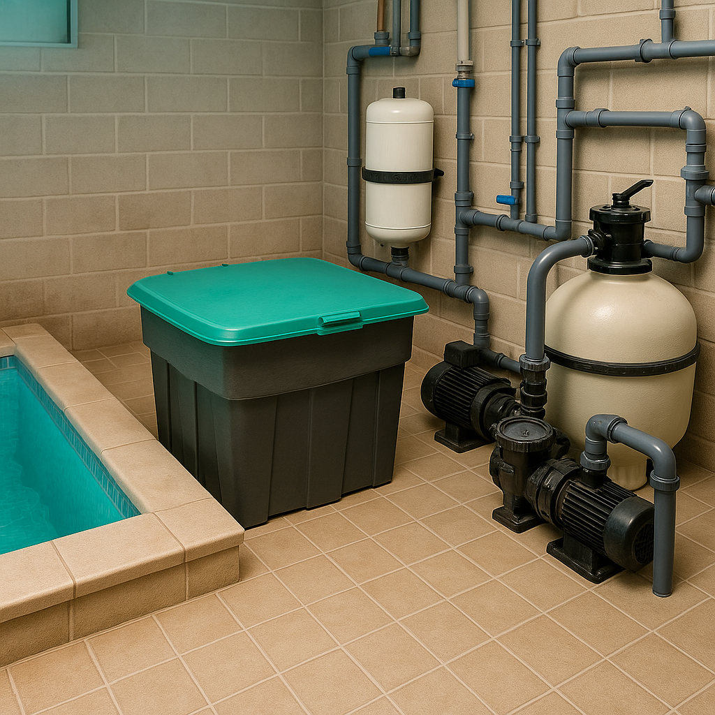 Plastik Havuz Makine Dairesi