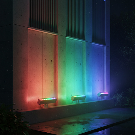 Rgb Wallwasher Led Aydınlatma