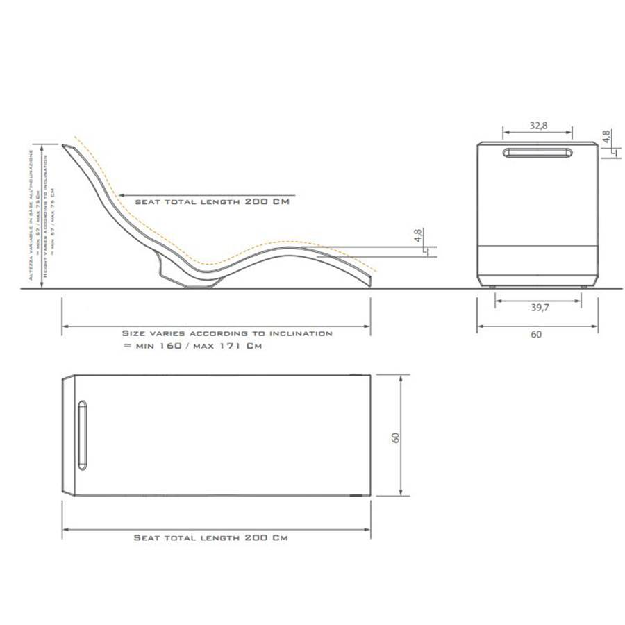 Serendipity Beyaz Havuz Şezlong