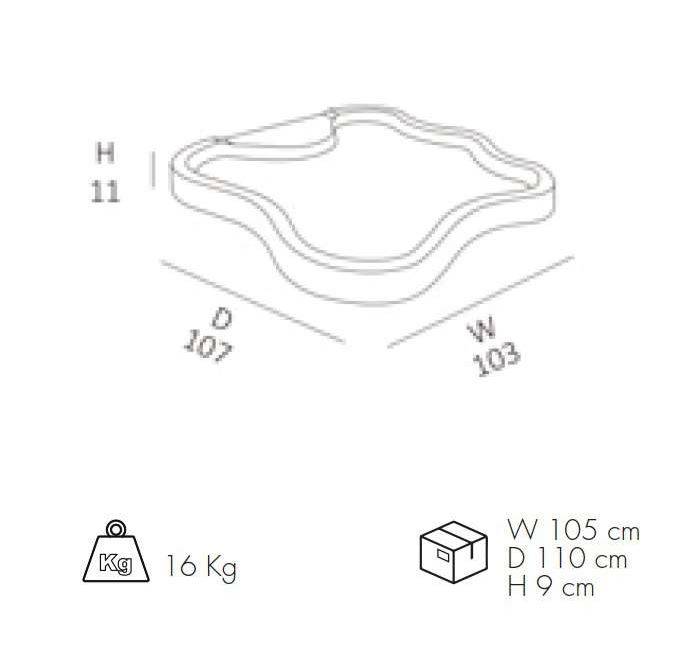 Yandan Su Tahliyeli Havuz Duş Teknesi
