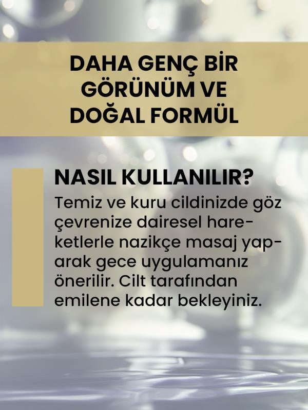 Göz Çevresi Bakım Kremi (Anti-Aging) 40 Gr