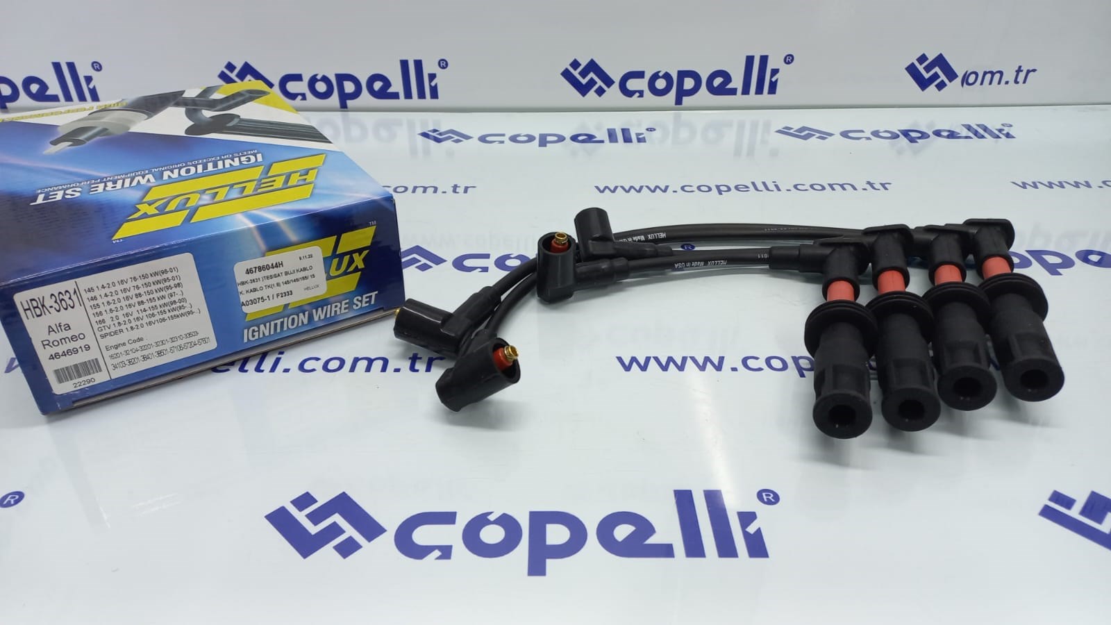 46786044H - ( HBK-3631 )TESISAT BUJI KABLO TK. KABLO TK(1.6) 145/146/155/ 156 166 / HELLUX