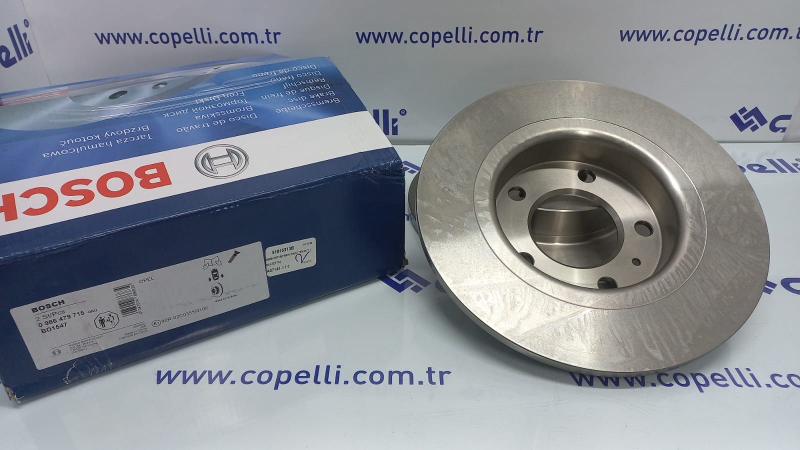 51815313B - (0986479715)FREN DISKI TEKGLY (GIULIETTA) / BOSCH