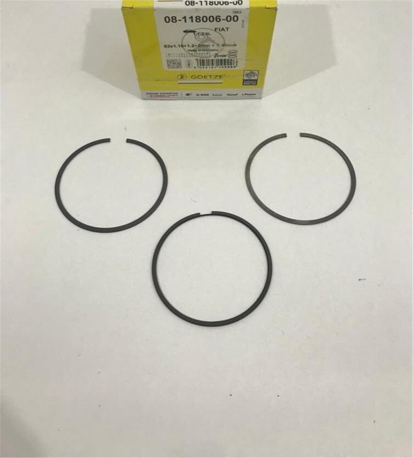 71737073G - PISTON SEGMANI,TEK08118006 (0.4)82.40MM-147-GOETZE-ALFA / GOETZE