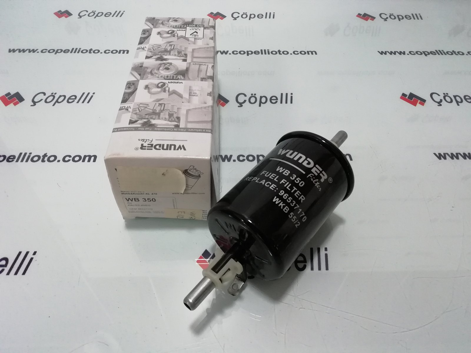 WB 350 - BENZIN FILTRESI, KALOS - AVEO 96537170 -WK 55/2-KL 470- (SF-183 ) / WUNDER