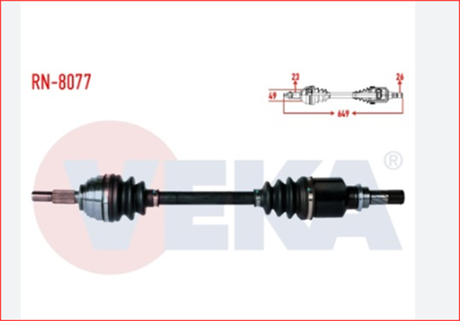 RN-8077 - RN-8077 / VEKA