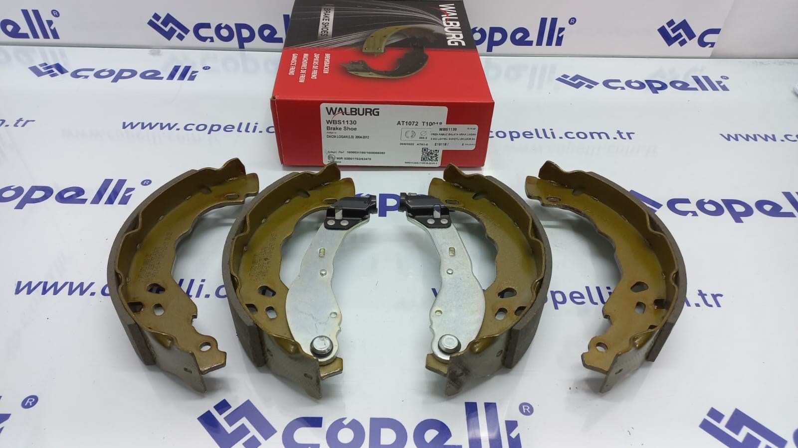 WBS1130 - FREN PABUC BALATA ARKA LOGAN 1.5 DCI LEVYELI SOKETLI 203,2X38,6mm 2004-2012/CELYSEE 1.6 HDI 2012-/3 / WALBURG