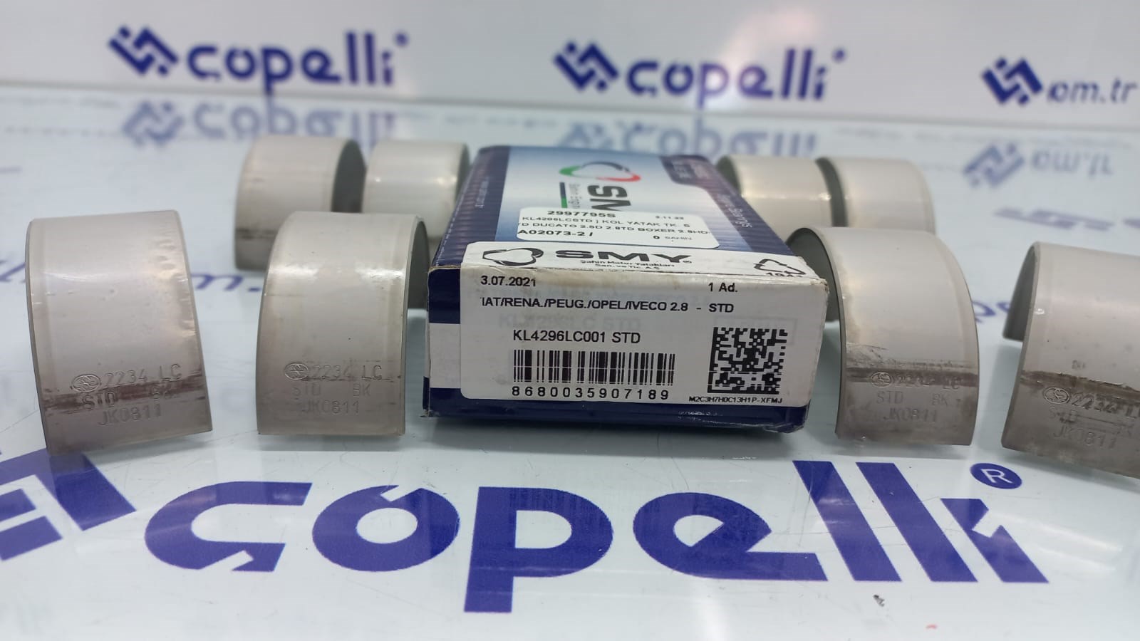 2997795S - ( KL4296LCSTD ) KOL YATAK TK. STD DUCATO 2.5D 2.8TD BOXER 2.8HDI MASTER 2.5D 2.8TD / SAHIN