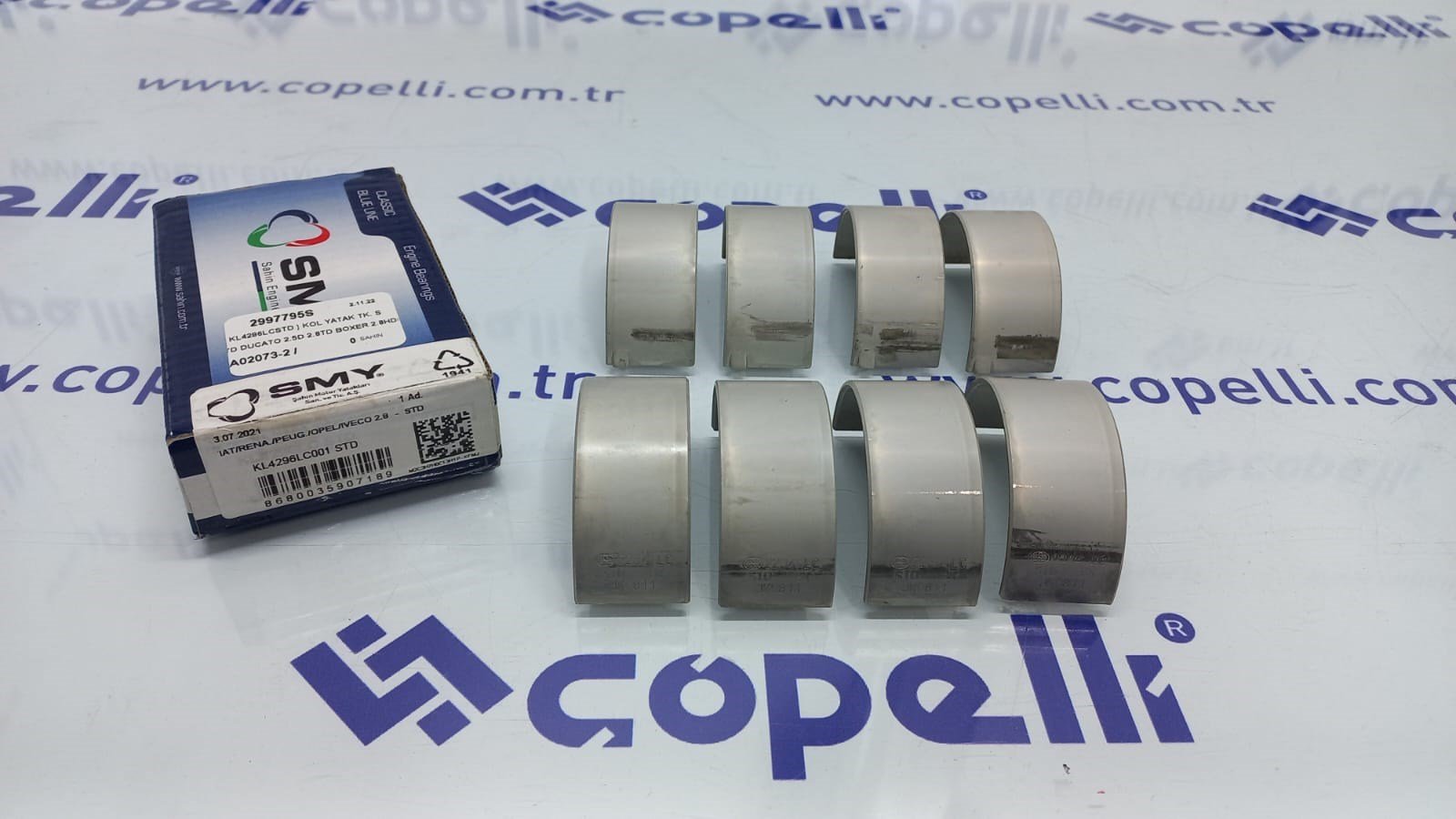 2997795S - ( KL4296LCSTD ) KOL YATAK TK. STD DUCATO 2.5D 2.8TD BOXER 2.8HDI MASTER 2.5D 2.8TD / SAHIN