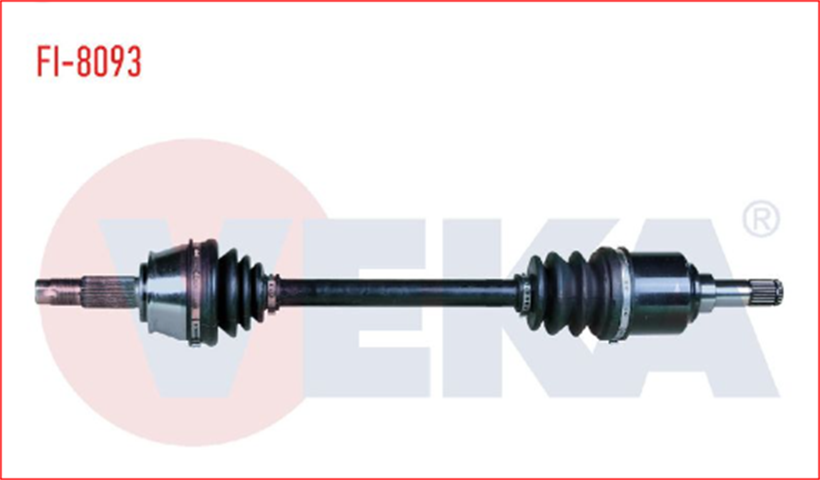 46307765V - (FI-8093)KOMPLE AKS SOL MAREA LIBERTY 02-07 (185) 1.6I 16V M-T 622MM / VEKA