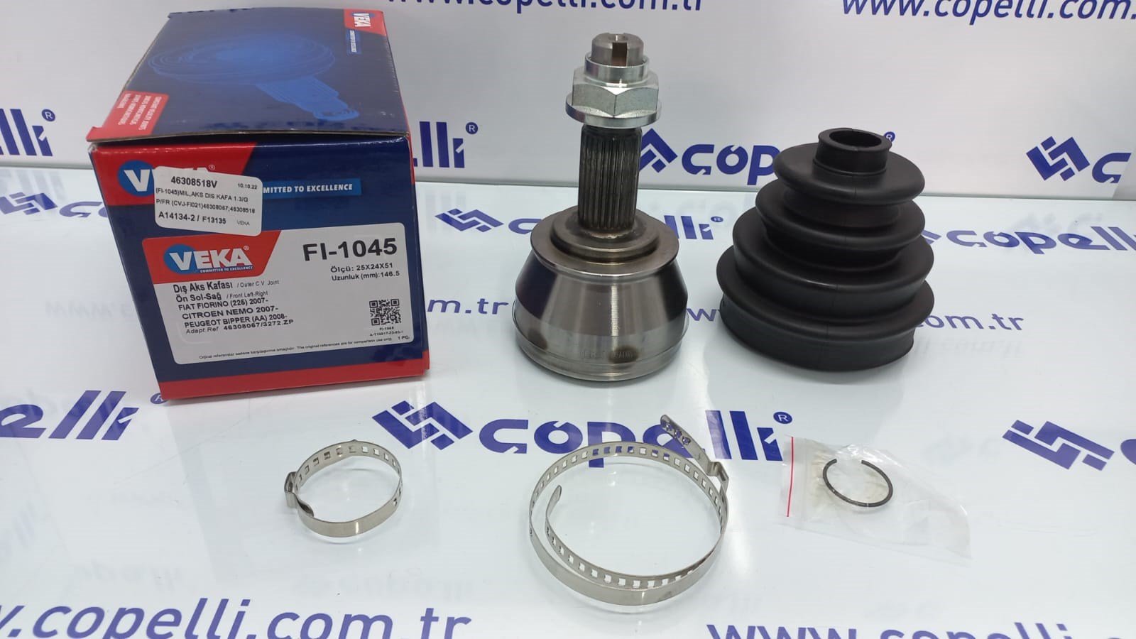 46308518V - (FI-1045)MIL,AKS DIS KAFA 1.3/GP/FR (CVJ-FI021)46308067;46308518;46308524;51783824;51808107;(CVJ-F / VEKA