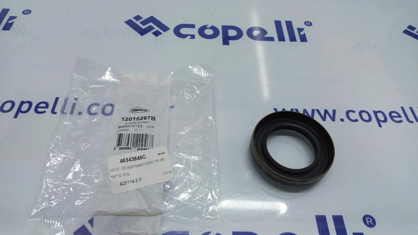 46343846C - KECE 12015267B(82015267) PA (36*56*10-13.5) / CORTECO