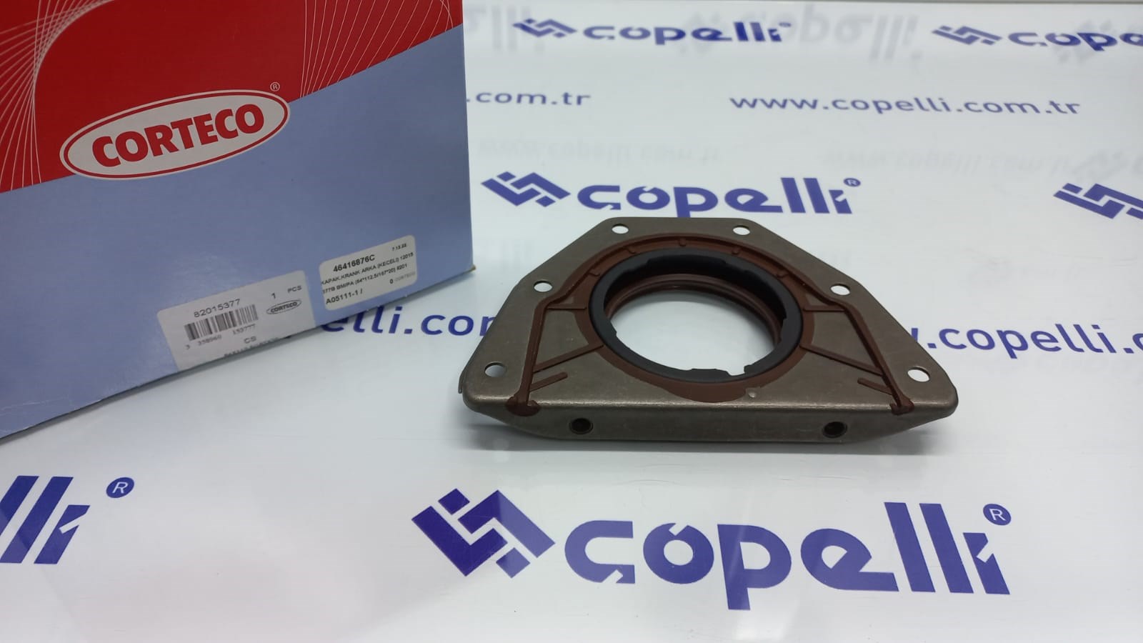 46416876C - KAPAK,KRANK ARKA (KECELI) 12015377B BM/PA (64*112,5/167*20) 82015377 / CORTECO