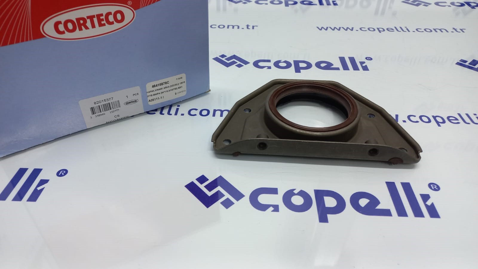 46416876C - KAPAK,KRANK ARKA (KECELI) 12015377B BM/PA (64*112,5/167*20) 82015377 / CORTECO