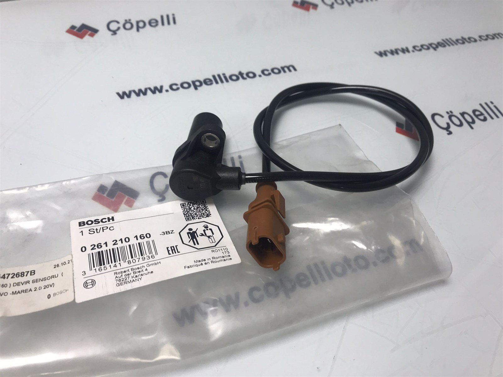 46472687B - ( 0261210160 ) DEVIR SENSORU (FIAT: BRAVO -MAREA 2.0 20V) / BOSCH