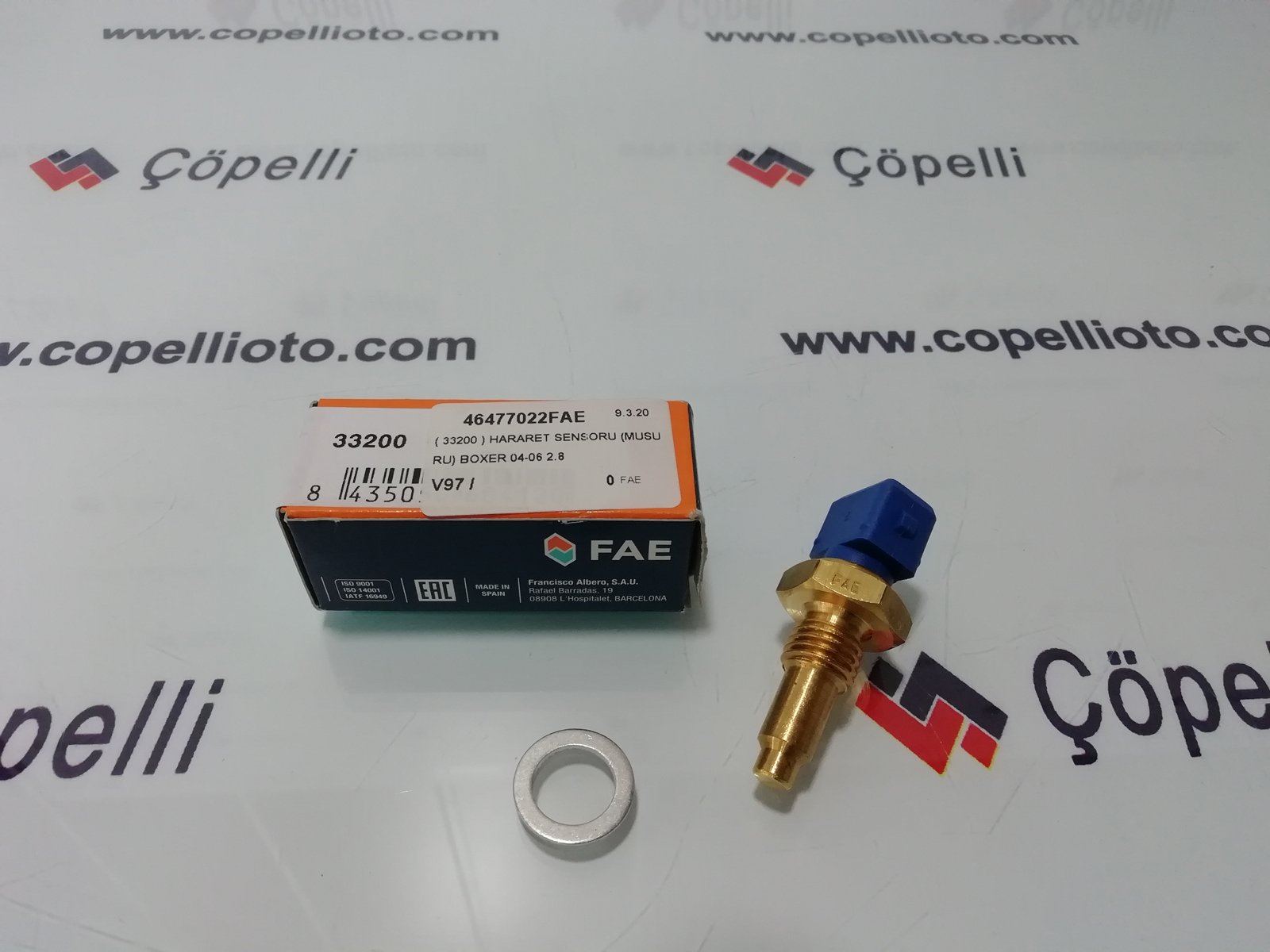 46477022FAE - ( 33200 ) HARARET SENSORU (MUSURU) BOXER 04-06 2.8 / FAE