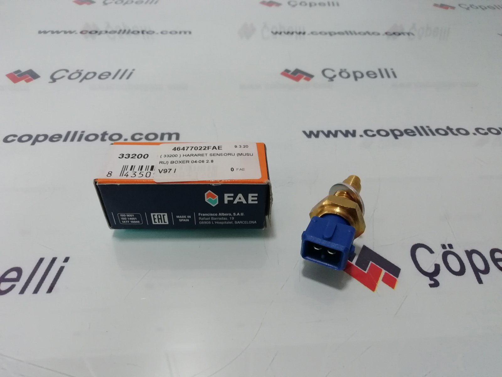 46477022FAE - ( 33200 ) HARARET SENSORU (MUSURU) BOXER 04-06 2.8 / FAE