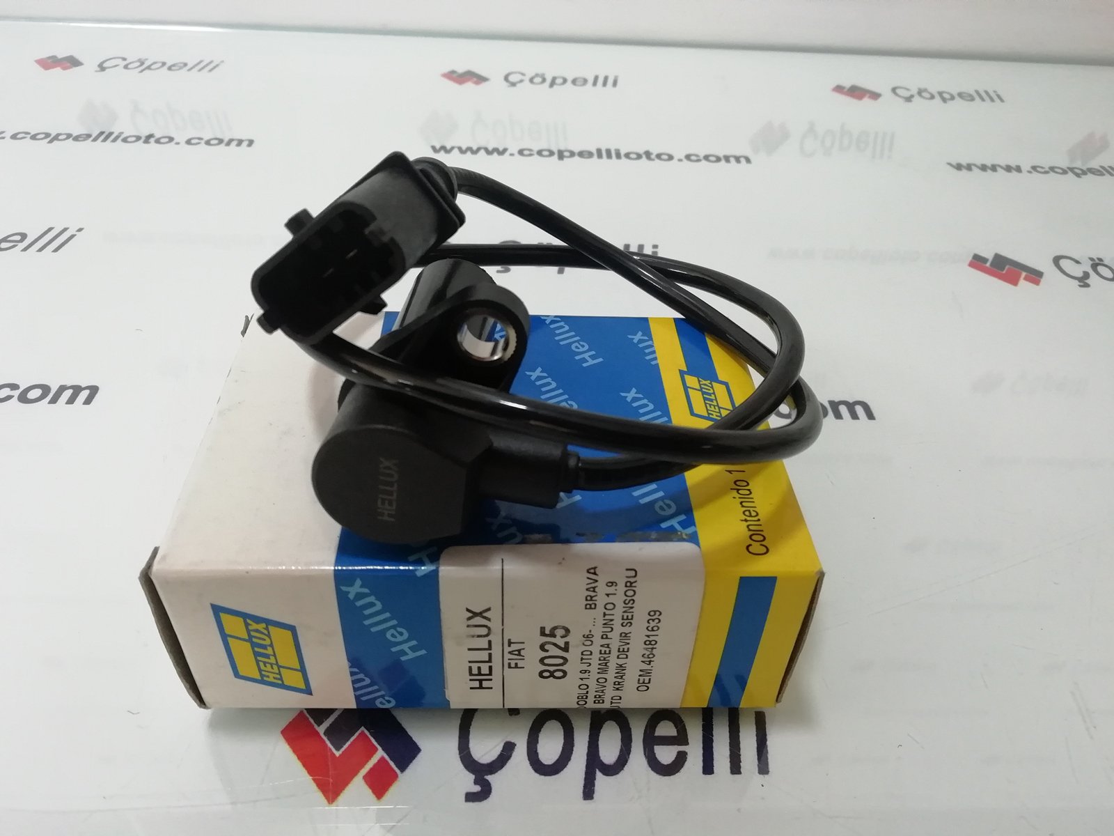 46481639H - (HLS.8025) KRANK DEVIR SENSORU DOBLO 1.9 JTD 46481639 / HELLUX