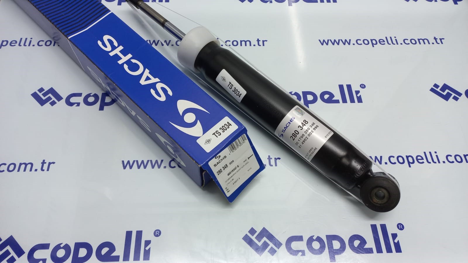 46519347-S - (SC280348)ARKA AMORTISOR (GAZLI) PALIO 96- / SACHS