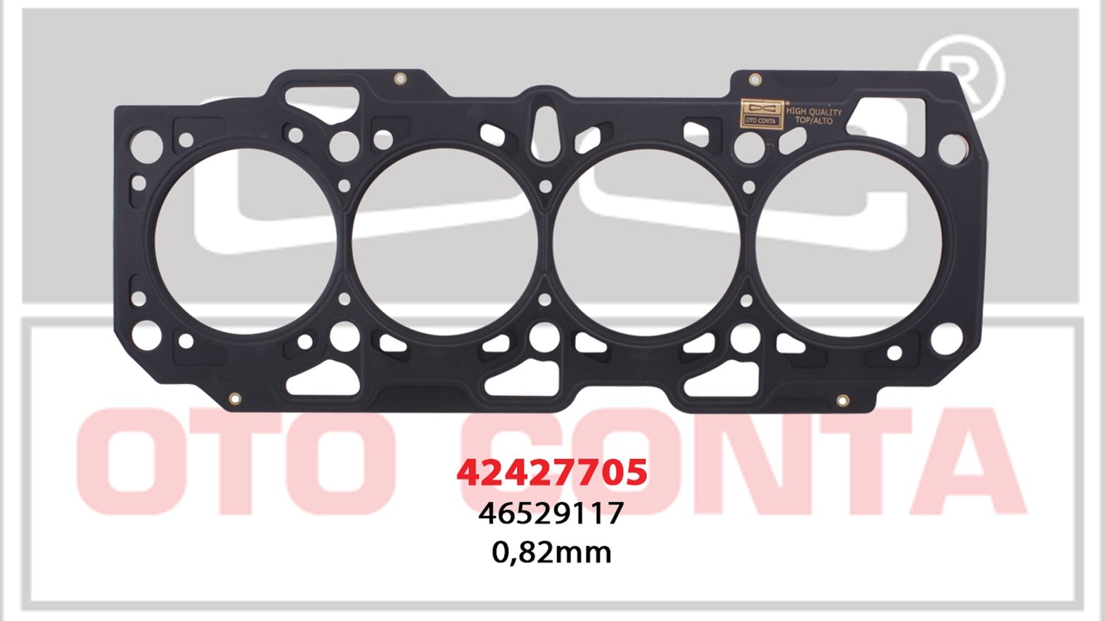 46529117-O - (42427705) DOBLO 1,9 D.SKC MLS COK KATLI CELIK 0,82 MM DELIKSIZ / OTOCONTA