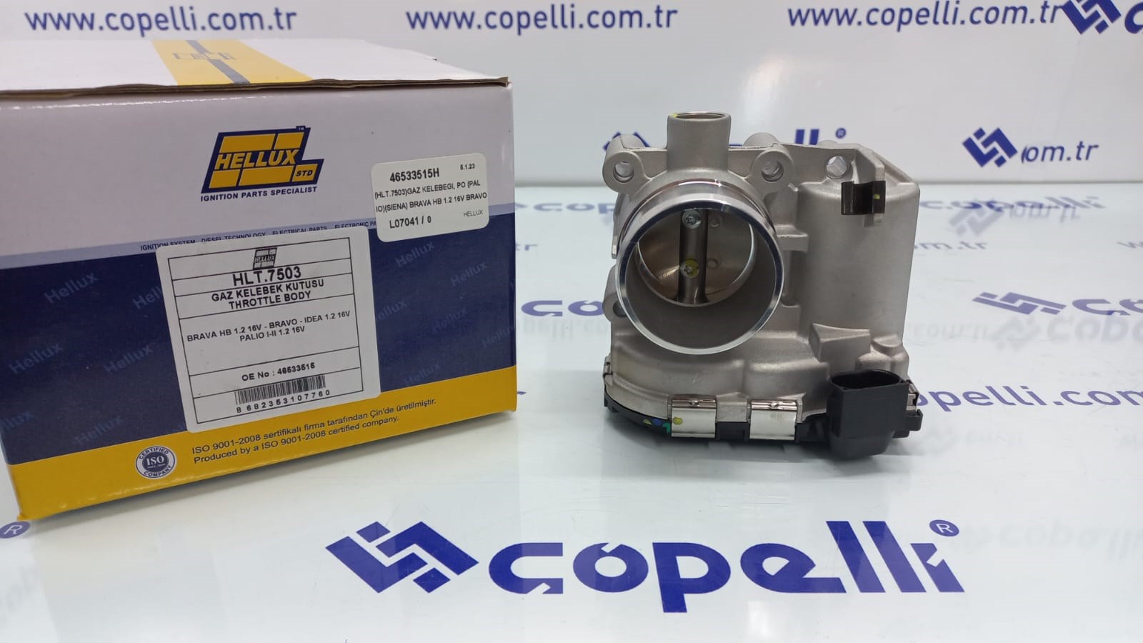 46533515H - (HLT.7503)GAZ KELEBEGI, PO (PALIO)(SIENA) BRAVA HB 1.2 16V BRAVO 1.2 PUNTO 1.2 16V / HELLUX