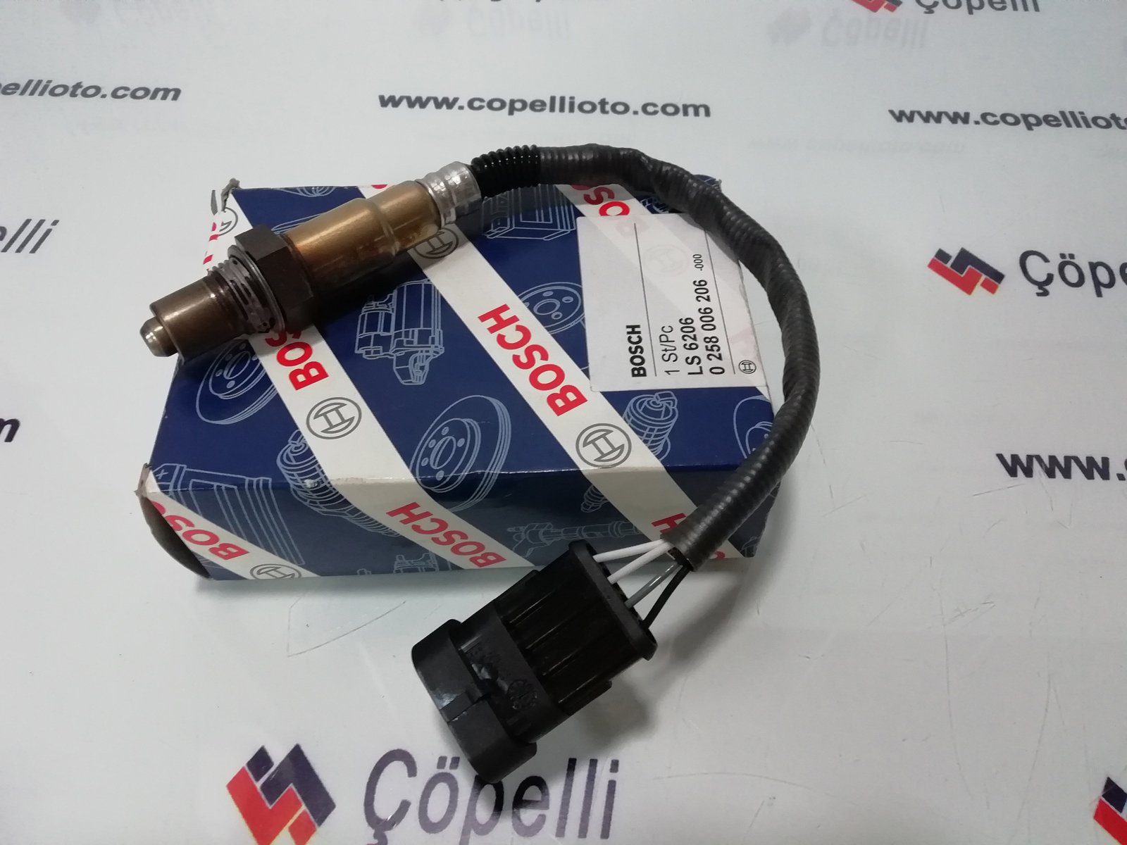 46751082B - ( 0258006206 ) LAMBDA - OKSIJEN SENSORU (PALIO-ALBEA-DOBLO 1.2 16V) OEM KOD.46751082 / BOSCH