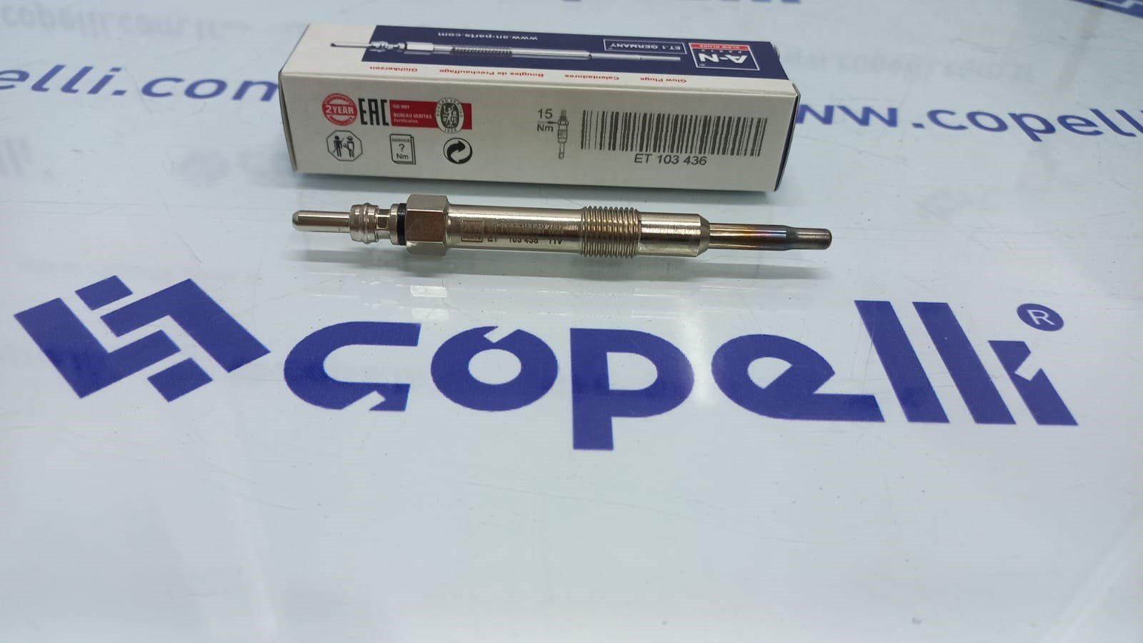 46754154BR - (ET100226436)KIZDIRMA BUJI(103436) 1.9-JTD-DOBLO / BERU