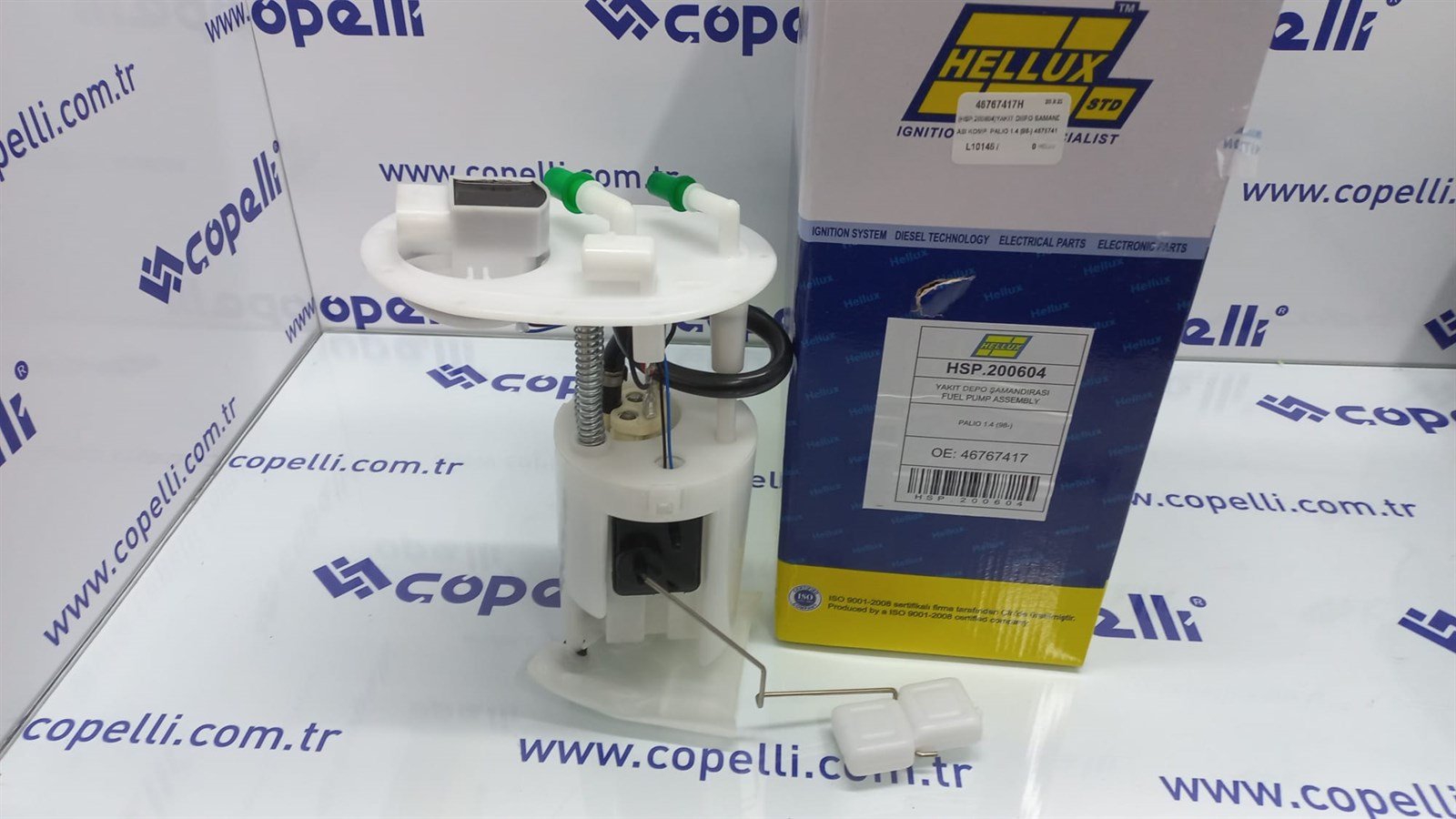 46767417H - (HSP.200604)YAKIT DEPO SAMANDIRASI KOMP. PALIO 1.4 (98-) 46767417 46443197 / HELLUX