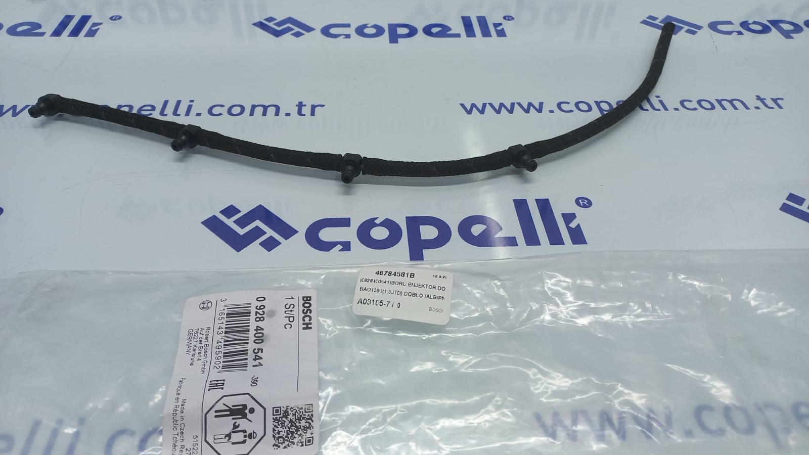 46784581B - (0928400541)BORU,ENJEKTOR DONUS BAO1396(1,3JTD) DOBLO /ALB/PN / BOSCH