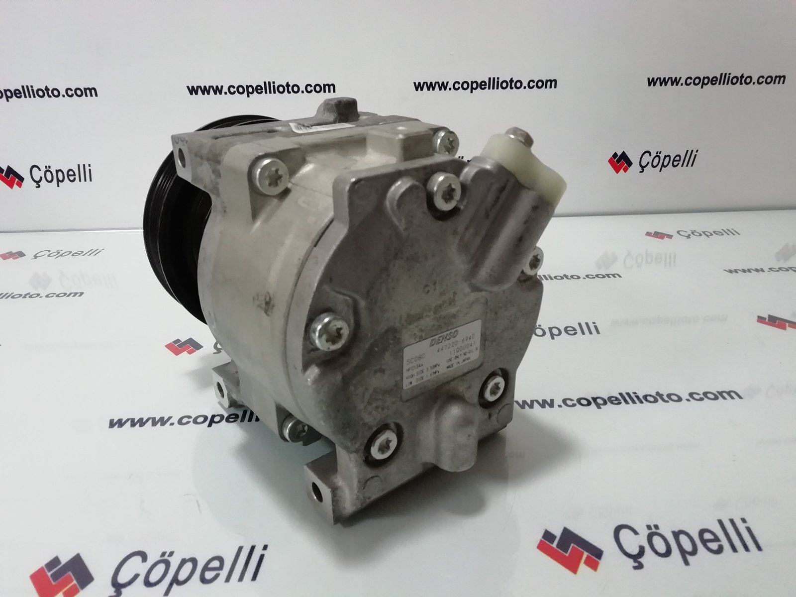 46785773D - (447220-6940)KLIMA KOMPRESORU PALIO-ALBEA 1.2 01=  (204x128mm-4KANAL)(SC08C) / DENSO