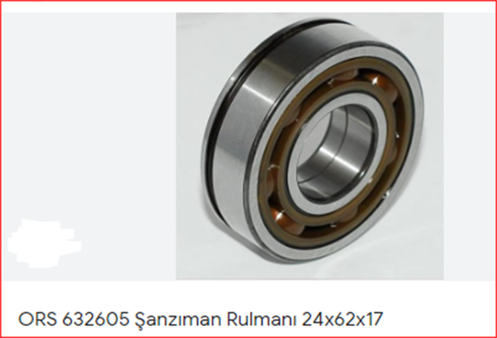 46794118ORS - RULMAN,VITES 632605 PA/PO / ORS