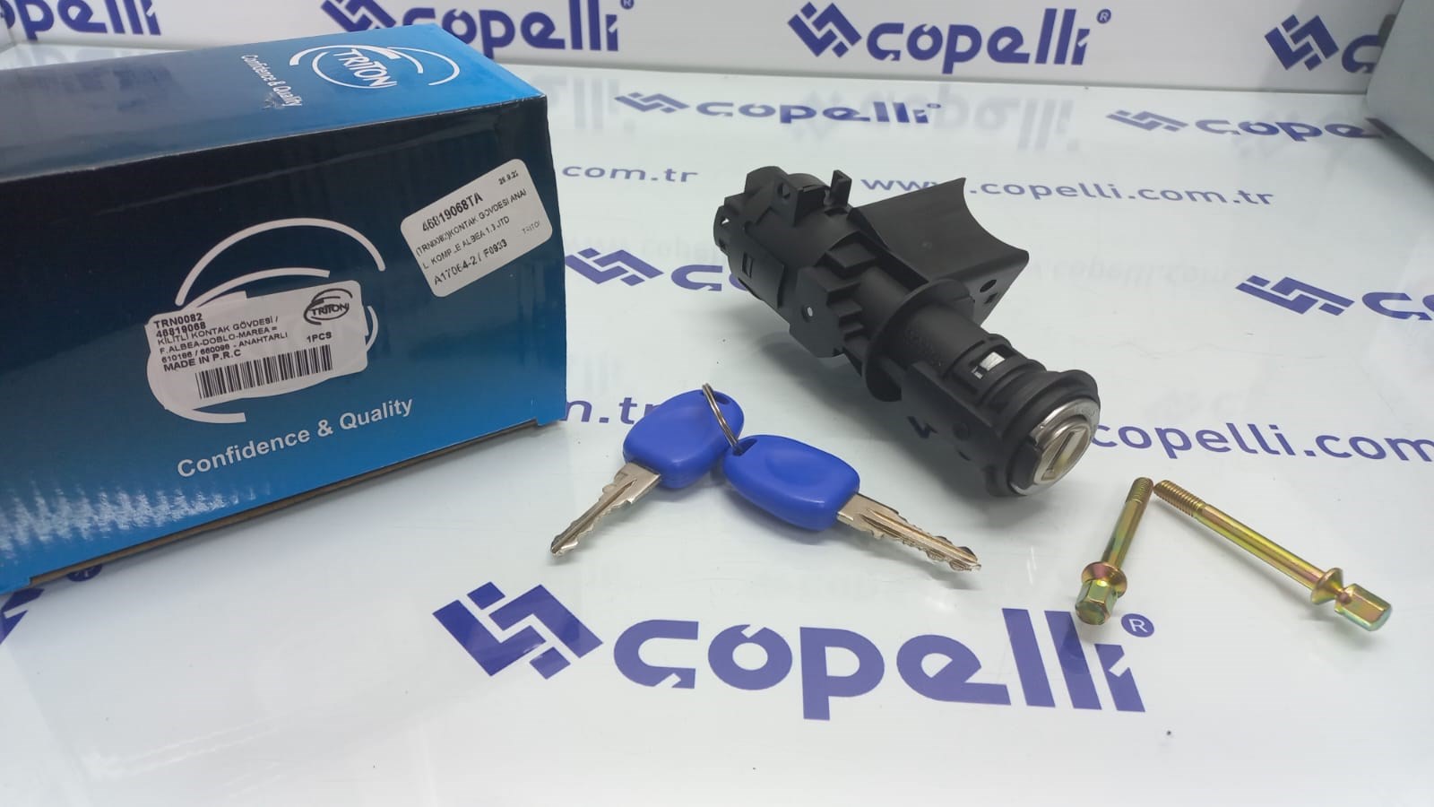 46819068TA - (TRN0082)KONTAK GOVDESI ANAHTARLI KOMPLE ALBEA 1.3 JTD / TRITON