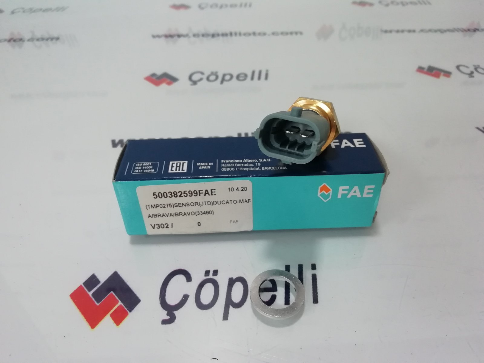 500382599FAE - (TMP0275)SENSOR(JTD)DUCATO-MAREA/BRAVA/BRAVO(33490) / FAE