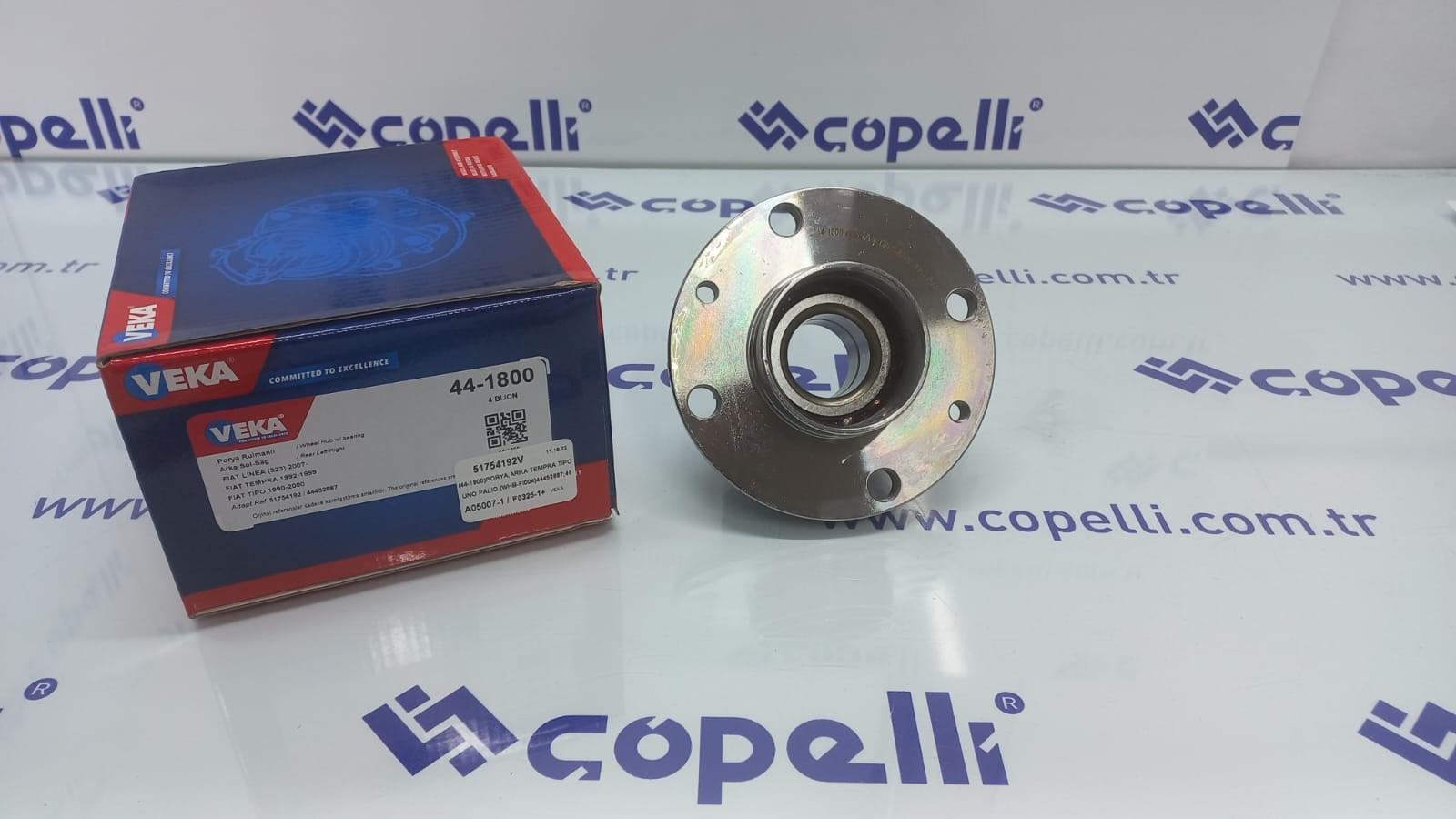 51754192V - (44-1800)PORYA,ARKA TEMPRA TIPO UNO PALIO (WHB-FI004)44452887;46453887;51754192;71714476;7171447 / VEKA