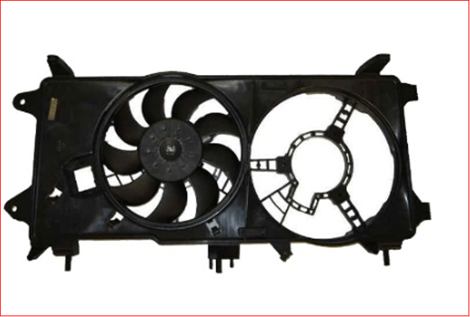 51755589V - (25-1825)FAN MOTORU CIFTLI DAVLUMBAZ TEKLI FAN DOBLO (119,123) 1.3 MJT KLIMASIZ 2005-2010-VEKA-FIAT / VEKA