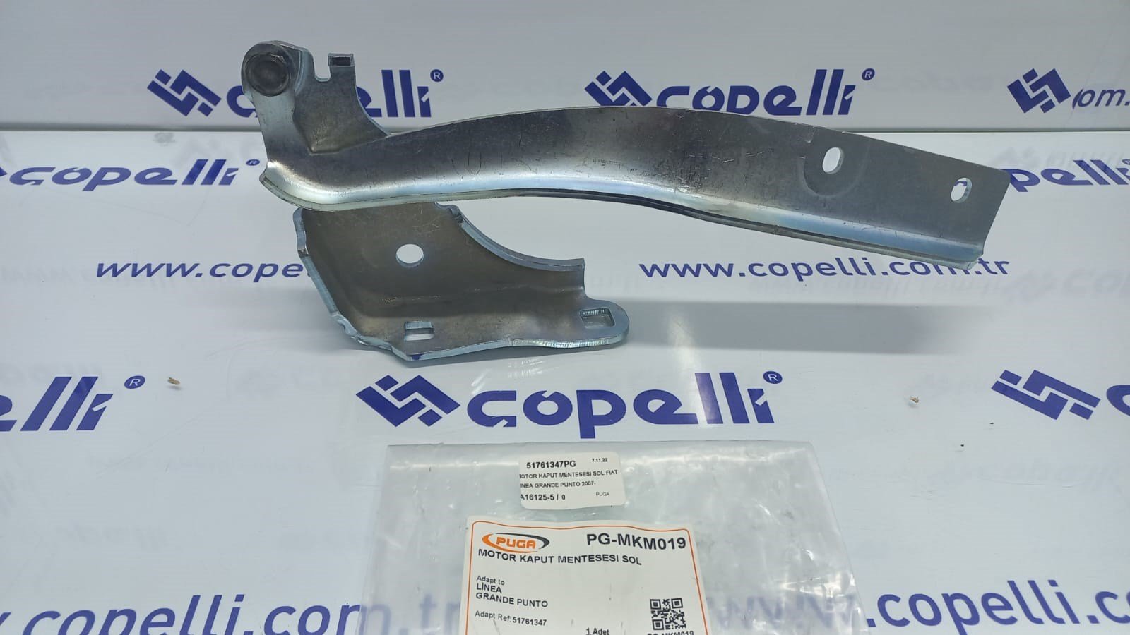 51761347PG - MOTOR KAPUT MENTESESI SOL FIAT LINEA GRANDE PUNTO 2007- / PUGA