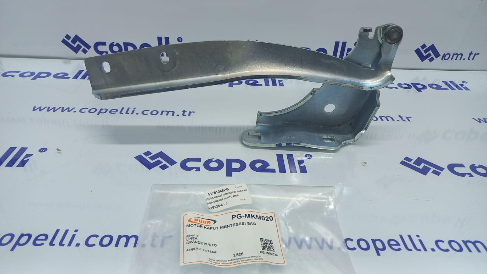 51761348PG - MOTOR KAPUT MENTESESI SAG FIAT LINEA GRANDE PUNTO 2007- / PUGA