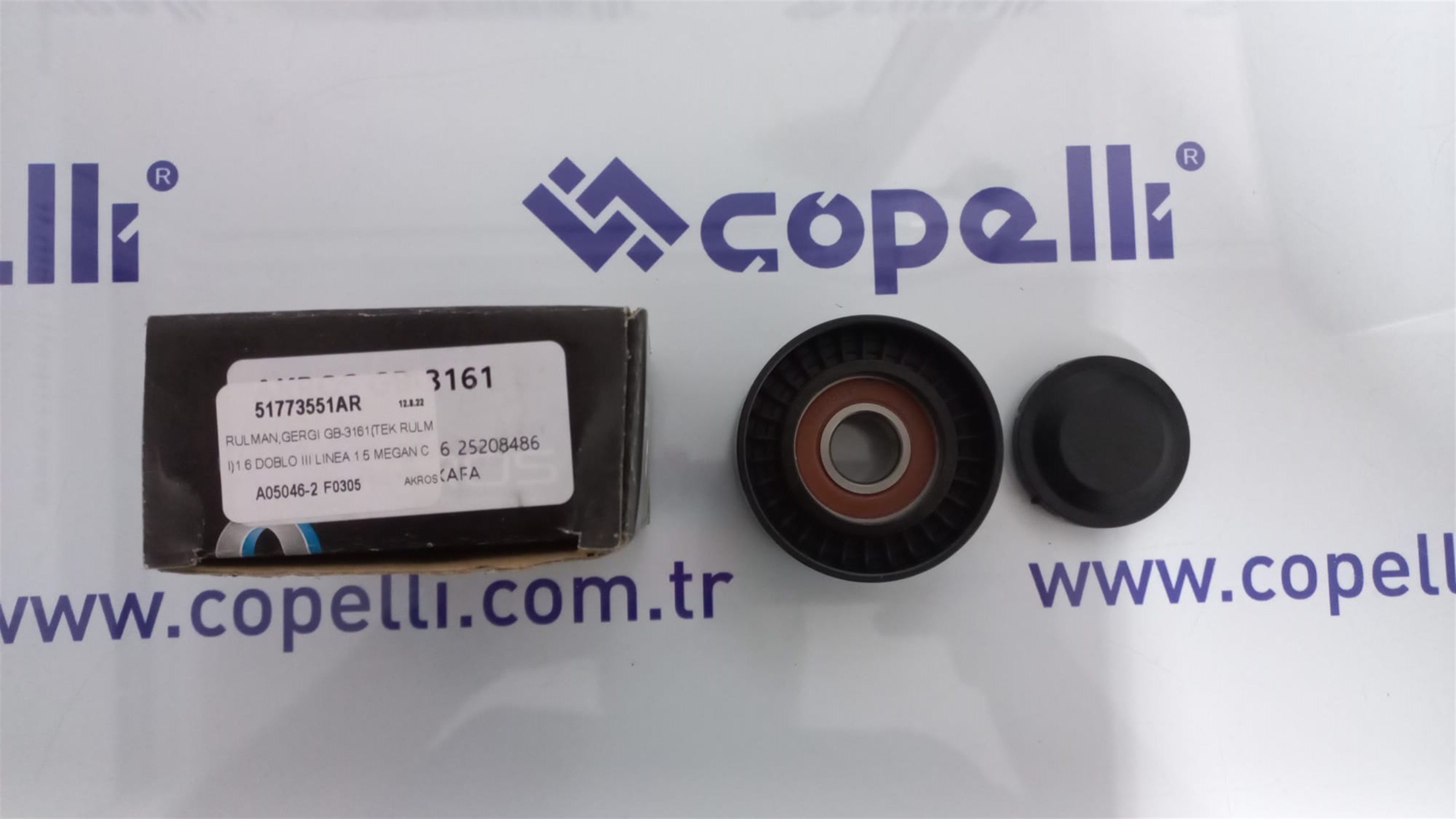 51773551AR - RULMAN,GERGI GB-3161(TEK RULMANI)1.6 DOBLO III LINEA 1.5 MEGAN CLIO / AKROS