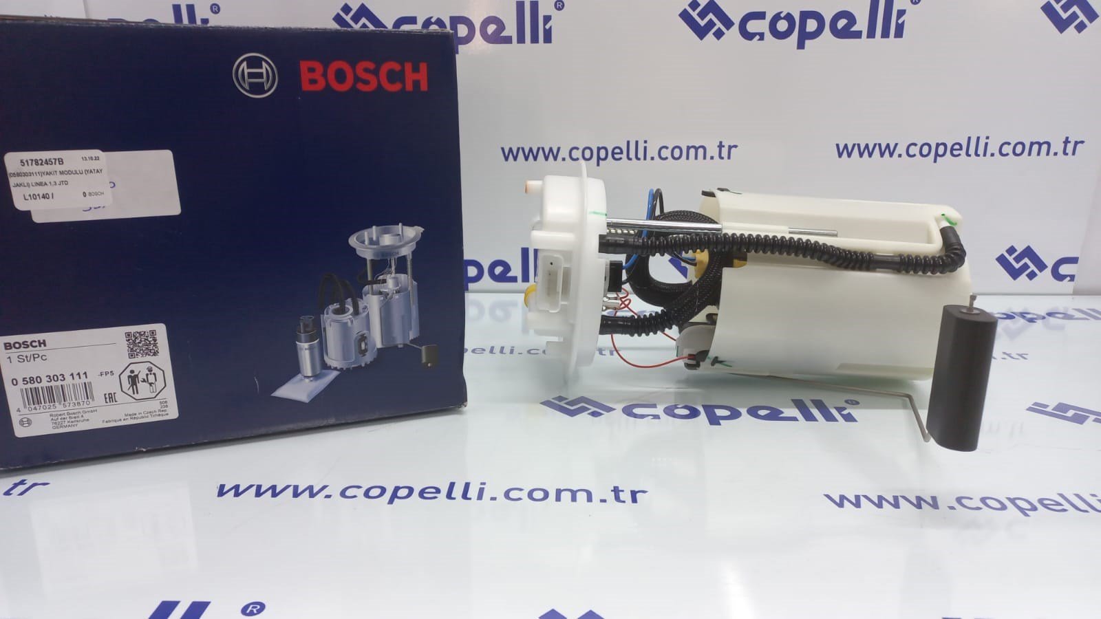 51782457B - (0580303111)YAKIT MODULU (YATAY JAKLI) LINEA 1,3 JTD / BOSCH